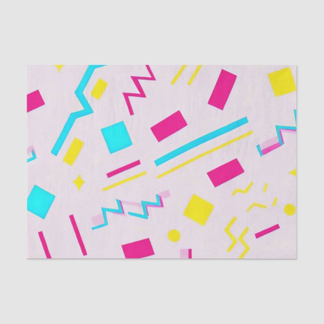 Papel De Seda Porta desenhada à Mão dos 90 (Frente )