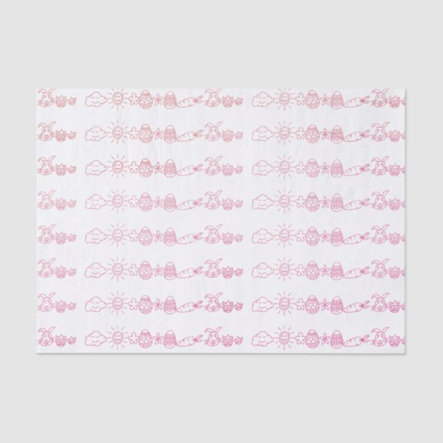 Papel De Seda Portas da páscoa (Frente )