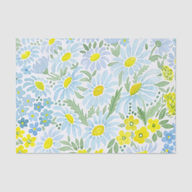 Papel De Seda Portas de Aquarela (Frente )