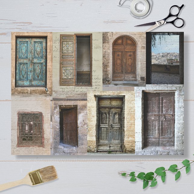 Papel De Seda Portas e Janelas (Criador carregado)