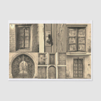 Papel De Seda Portas russas