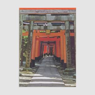 Papel De Seda Portões de Torii - Quioto, Japão, Ásia