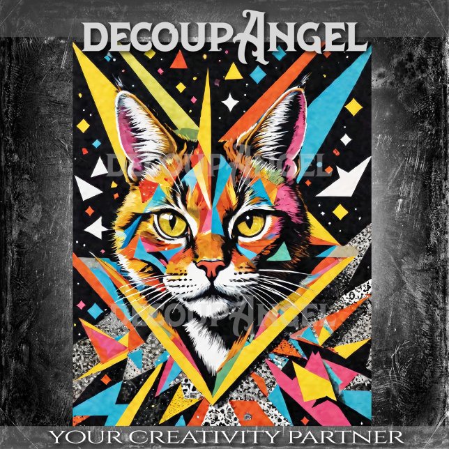 Papel De Seda Portrai MCM da Desnutação de Cat (Criador carregado)