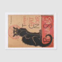 Poster de Chat Noir Genuine Vintage (não AI)