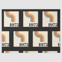 poster vintage de faixa retrô 1975
