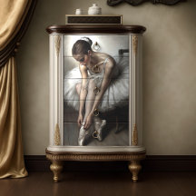 Posto Ballerina Dancer Decoupage