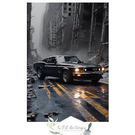 Papel De Seda Posto de Carros Musculares - Desanexação da Paisag