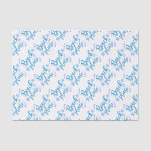 Papel De Seda Praia por favor