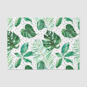 Papel De Seda Praia Tropical