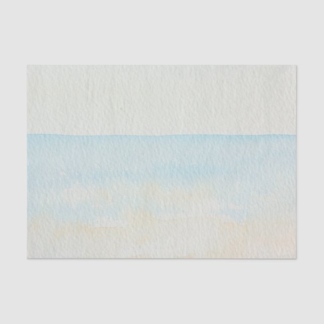 Papel De Seda Praia Tropical (Frente )