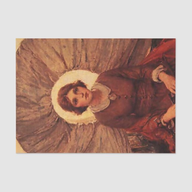 Papel De Seda "Prairie Madonna" Arte Ocidental por WHD Koerner (Frente )