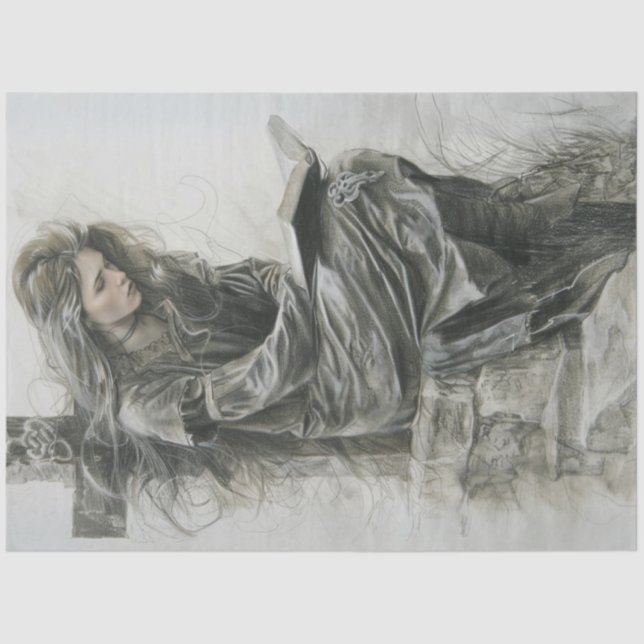 Papel De Seda Prayer in Time of Grief Decoupage  Tissue Paper (Frente )