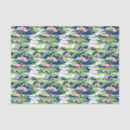 Papel De Seda Preppy Palm Beach Golf