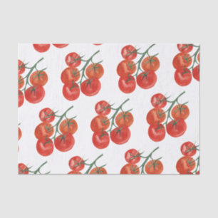 Papel De Seda Presente branco de mola de tomate