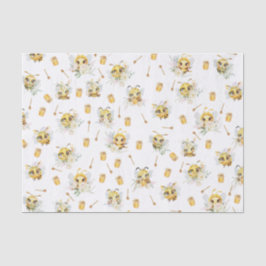 Papel De Seda Presente de Aniversário Doce para Abelha