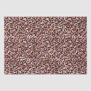 Papel De Seda Presente de Chá de fraldas de padrão-leopardo Dour
