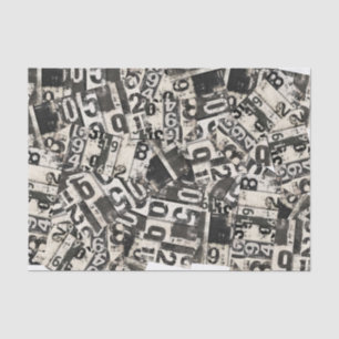 Papel De Seda Presente de Colagem do Scrapbook de Dissociação de