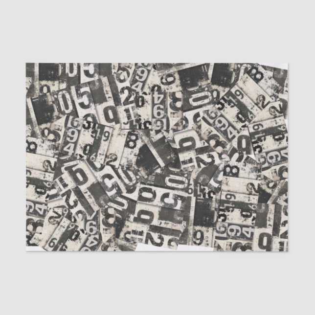 Papel De Seda Presente de Colagem do Scrapbook de Dissociação de (Frente )