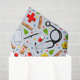 Papel De Seda Presente de Médico