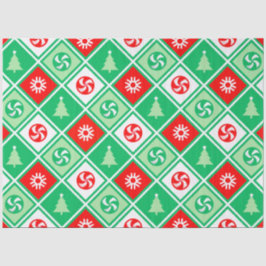 Papel De Seda Presente de Natal