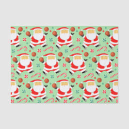 Papel De Seda Presente de Natal de Basquete