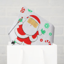 Papel De Seda Presente de Natal de Golfe