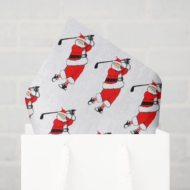 Papel De Seda Presente de Natal de Golfe (Sacola de presentes)