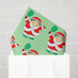 Papel De Seda Presente de Natal de Pickleball