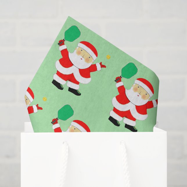 Papel De Seda Presente de Natal do Pickleball (Sacola de presentes)