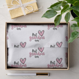 Papel De Seda Presente do Dia das Mães e Aniversário 'Melhor Avó