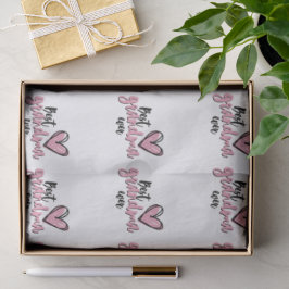 Papel De Seda Presente do Dia das Mães e Aniversário 'Melhor Avó