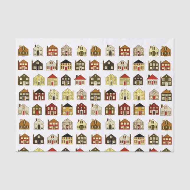 Papel De Seda Presente Imobiliário do Realtor (Frente )