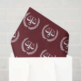 Papel de Seda Presente para Advogado