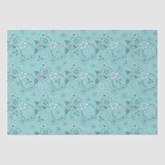 Papel De Seda Presente personalizado de flor selvagem