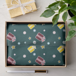 Papel De Seda Presentes de Natal