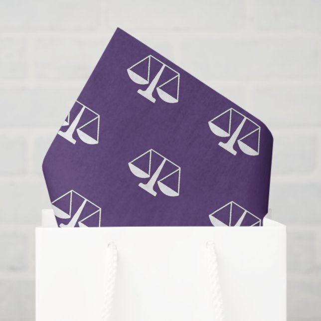 Papel De Seda Presentes de Tecido para Festa de Advogado (Sacola de presentes)