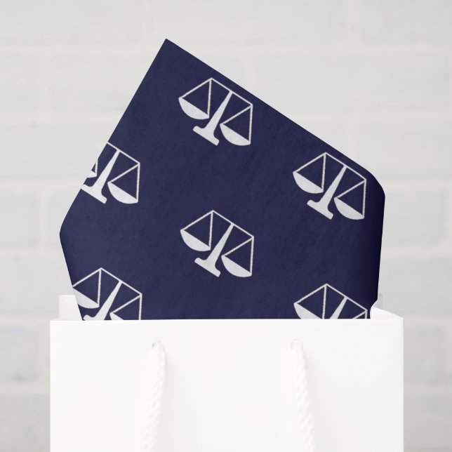 Papel De Seda Presentes de Tecido para Festa de Advogado (Sacola de presentes)