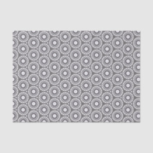 Papel De Seda Presentes Geométricos ou Desligamento Pretos Elega