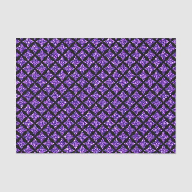 PAPEL DE SEDA PRETO COM COLA PURPER OLHA HALLOWEEN (Frente )