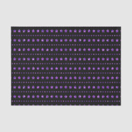 PAPEL DE SEDA PRETO COM COLA PURPER OLHA HALLOWEEN