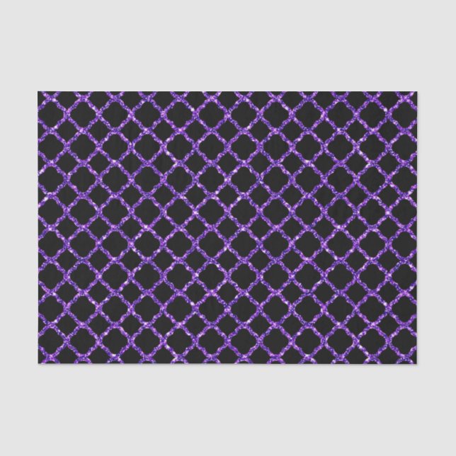 PAPEL DE SEDA PRETO COM COLA PURPER OLHA HALLOWEEN (Frente )