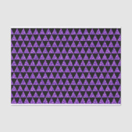 PAPEL DE SEDA PRETO COM COLA PURPER OLHA HALLOWEEN