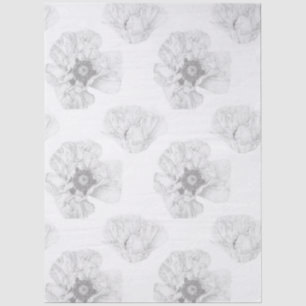 Papel De Seda Preto e branco