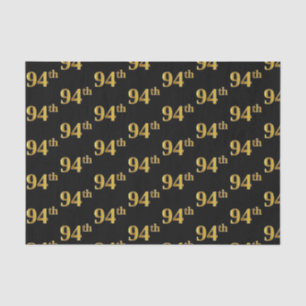 Papel De Seda Preto, evento do ouro 94th do falso