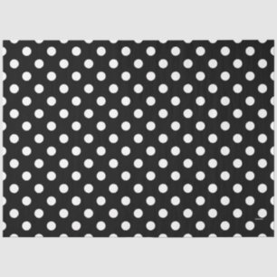 Papel De Seda Preto HAMbyWG com qualquer Bolinhas colorida