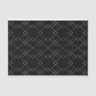 Papel De Seda Preto-prata, legal, elegante, simples padrão moder