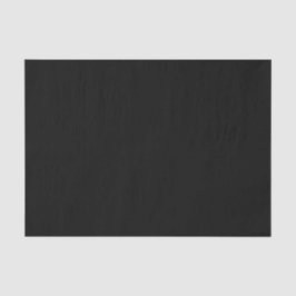 PAPEL DE SEDA PRETO SÓLIDO ESCURO