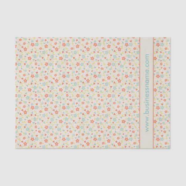 Papel De Seda Pretty Spring Vintage Floral (Frente )
