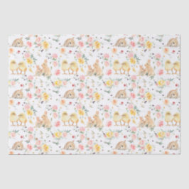Papel De Seda Primavera de coelho da Páscoa