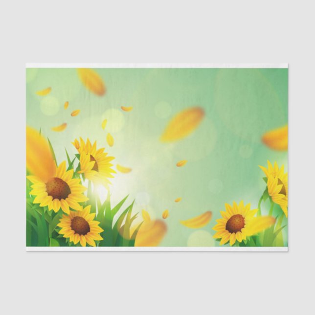 Papel De Seda Primavera Floral Design série 7 (Frente )